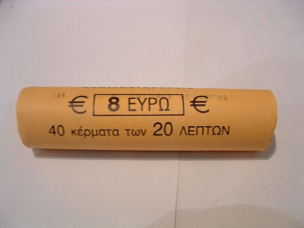 (afbeelding voor) Muntrol 1 euro 2001 UNC